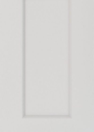 Double Dove White Double Shaker cabinet door