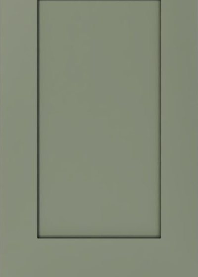 Sage Breeze Shaker Charm cabinet door