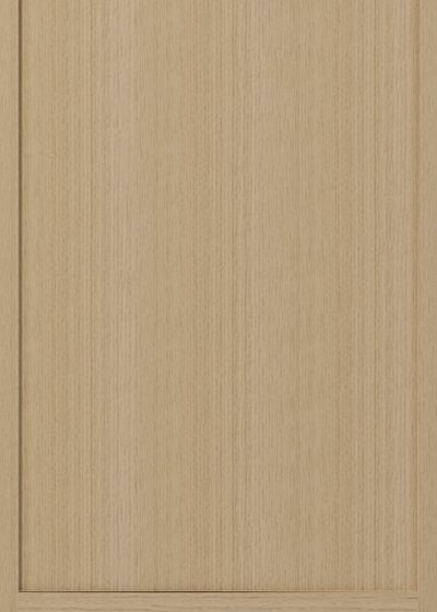 Slim White Oak Slim Shaker cabinet door